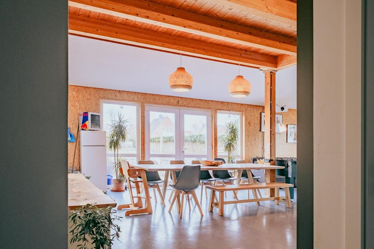 Hostel Oder Ferienwohnung 1-16 Personen Im Blauen Haus Fehmarn Dış mekan fotoğraf